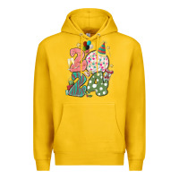 Lemon 2024 happy new year Premium Hoodie - MaliasSmallBusiness
