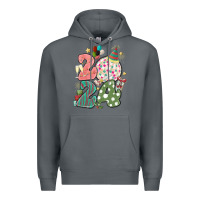 Rock 2024 happy new year Premium Hoodie - MaliasSmallBusiness