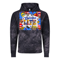 Cloud Black dispatcher life Vintage Hoodie - RanaPortraitStore