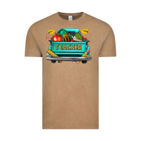 Vintage Coffee teacher truck Vintage Tee - texasbilliewilder