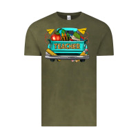 Vintage Olive teacher truck Vintage Tee - texasbilliewilder