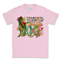 Bubblegum Pink i roared my way through 100 days Classic Tee - RacoonDesign