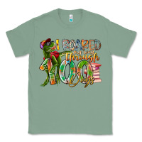 Sage i roared my way through 100 days Classic Tee - RacoonDesign