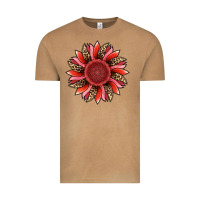 Vintage Camel valentine's day sunflower Vintage Tee - RanaPortraitStore