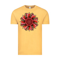 Vintage Mustard valentine's day sunflower Vintage Tee - RanaPortraitStore