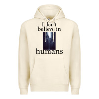 Tofu I don't believe i̇n humans Premium Hoodie - Bettercallsaul