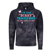 Cloud Black im scary transgender the media warned you about Vintage Hoodie - JahusDesignShop