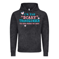 Vintage Black im scary transgender the media warned you about Vintage Hoodie - JahusDesignShop