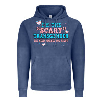 Vintage Denim im scary transgender the media warned you about Vintage Hoodie - JahusDesignShop