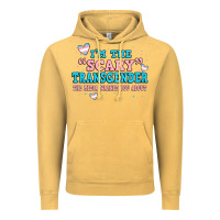 Vintage Mustard im scary transgender the media warned you about Vintage Hoodie - JahusDesignShop