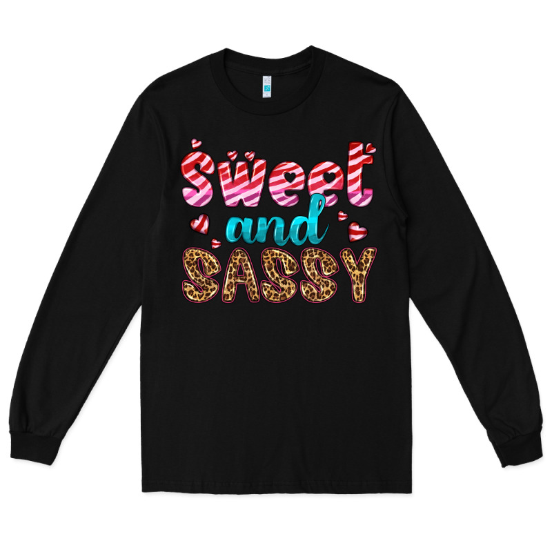 Sweet And Sassy Long Sleeve Tee by HRA Design Shop | Teevron