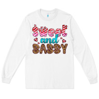 White sweet and sassy Long Sleeve Tee - HRA Design Shop
