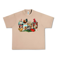 Burro rooster coffee cups Urban Heavy Tee - Zillion Design Studio