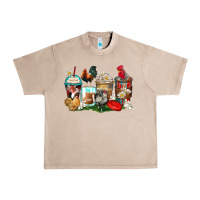 French Oak rooster coffee cups Urban Heavy Tee - Zillion Design Studio