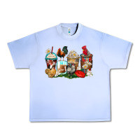 Grape Ice rooster coffee cups Urban Heavy Tee - Zillion Design Studio