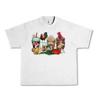 Lunar Rock rooster coffee cups Urban Heavy Tee - Zillion Design Studio