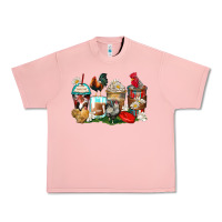 Salmon rooster coffee cups Urban Heavy Tee - Zillion Design Studio