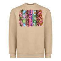 Mushroom Western Easter Brushstrokes Heavyweight Sweatshirt - RanaPortraitStore