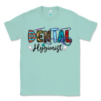 Seafoam dental hygienist Classic Tee - CowhideDigitalArt