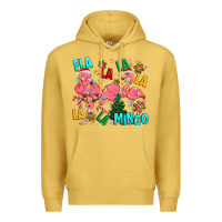 Antique Gold christmas fla la la la la mingo Premium Hoodie - MaliasSmallBusiness
