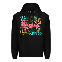 Black christmas fla la la la la mingo Premium Hoodie - MaliasSmallBusiness