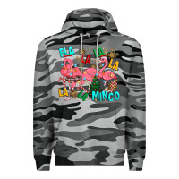 Slate Camo christmas fla la la la la mingo Premium Hoodie - MaliasSmallBusiness