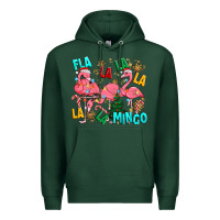 Sports Green christmas fla la la la la mingo Premium Hoodie - MaliasSmallBusiness