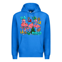 True Royal christmas fla la la la la mingo Premium Hoodie - MaliasSmallBusiness
