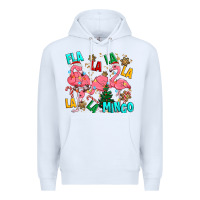 White christmas fla la la la la mingo Premium Hoodie - MaliasSmallBusiness