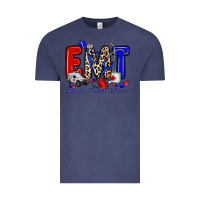 Vintage Denim emt emergency medical technician Vintage Tee - Zillion Design Studio