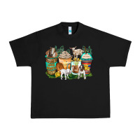 Black goats coffee cups Urban Heavy Tee - Zillion Design Studio