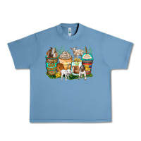 Pebble Blue goats coffee cups Urban Heavy Tee - Zillion Design Studio