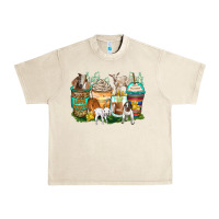 Sandshell goats coffee cups Urban Heavy Tee - Zillion Design Studio