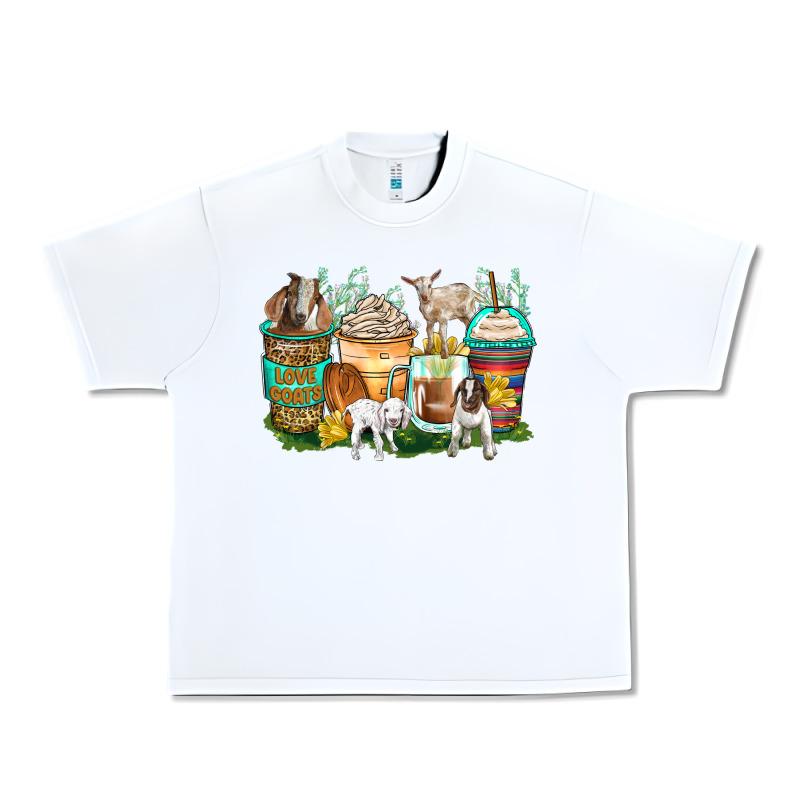 Goats Coffee Cups Urban Heavy Tee by Zillion Design Studio | Teevron