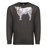 Smoke charolais calf Premium Sweatshirt - LillyAllenDesigns