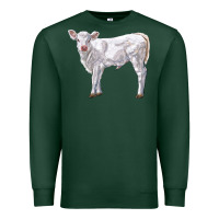 Sports Green charolais calf Premium Sweatshirt - LillyAllenDesigns