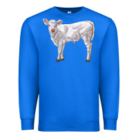 True Royal charolais calf Premium Sweatshirt - LillyAllenDesigns