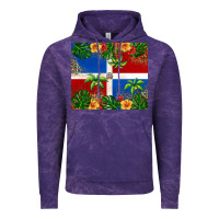Cloud Purple dominican republic Vintage Hoodie - RanaPortraitStore