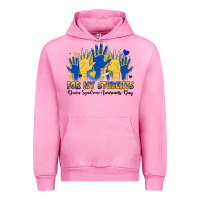 Fuchsia Pink for my students down syndrome awareness day Urban Hoodie - Artiststas