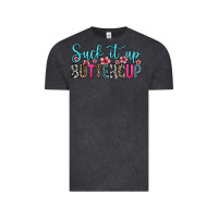 Vintage Black suck it up buttercup Vintage Tee - Zillion Design Studio