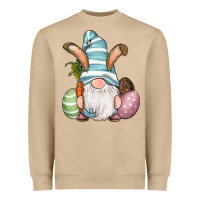 Mushroom Easter Bunny Gnomes with Egg and Carrot Heavyweight Sweatshirt - RanaPortraitStore