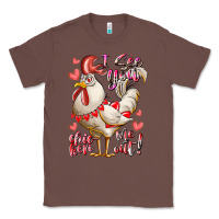 Chestnut i see you chicken me out Classic Tee - RacoonDesign