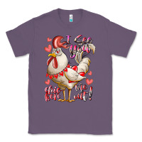 Lavender i see you chicken me out Classic Tee - RacoonDesign