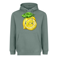 Sage lemon Heavyweight Hoodie - BarkalooDesign