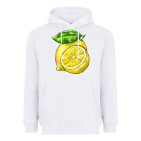 White lemon Heavyweight Hoodie - BarkalooDesign