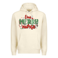 Sandshell one merry nurse Premium Hoodie - MaliasSmallBusiness