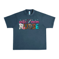 Midnight Navy wife mom nurse Urban Heavy Tee - texasbilliewilder