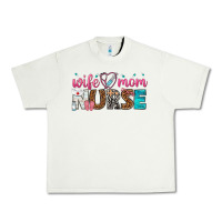 Pistachio wife mom nurse Urban Heavy Tee - texasbilliewilder