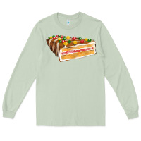 Matcha chocolate christmas cake fa element Long Sleeve Tee - FaDigitalArtStudio