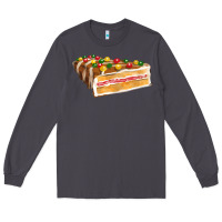 Smoke chocolate christmas cake fa element Long Sleeve Tee - FaDigitalArtStudio